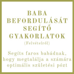 2 - Baba befordulását segítő gyakorlatok